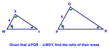 Ratio of Areas Example 3