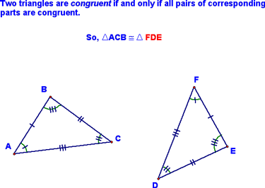 Congruent Triangles