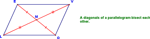 More Parallelogram Properties