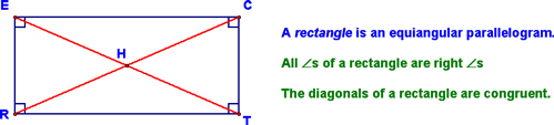 Properties of a Rectangle