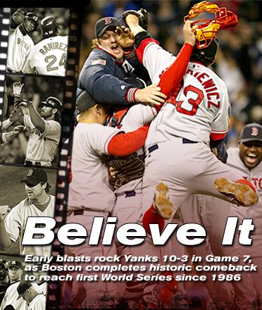 Sox beat Yankees 2004